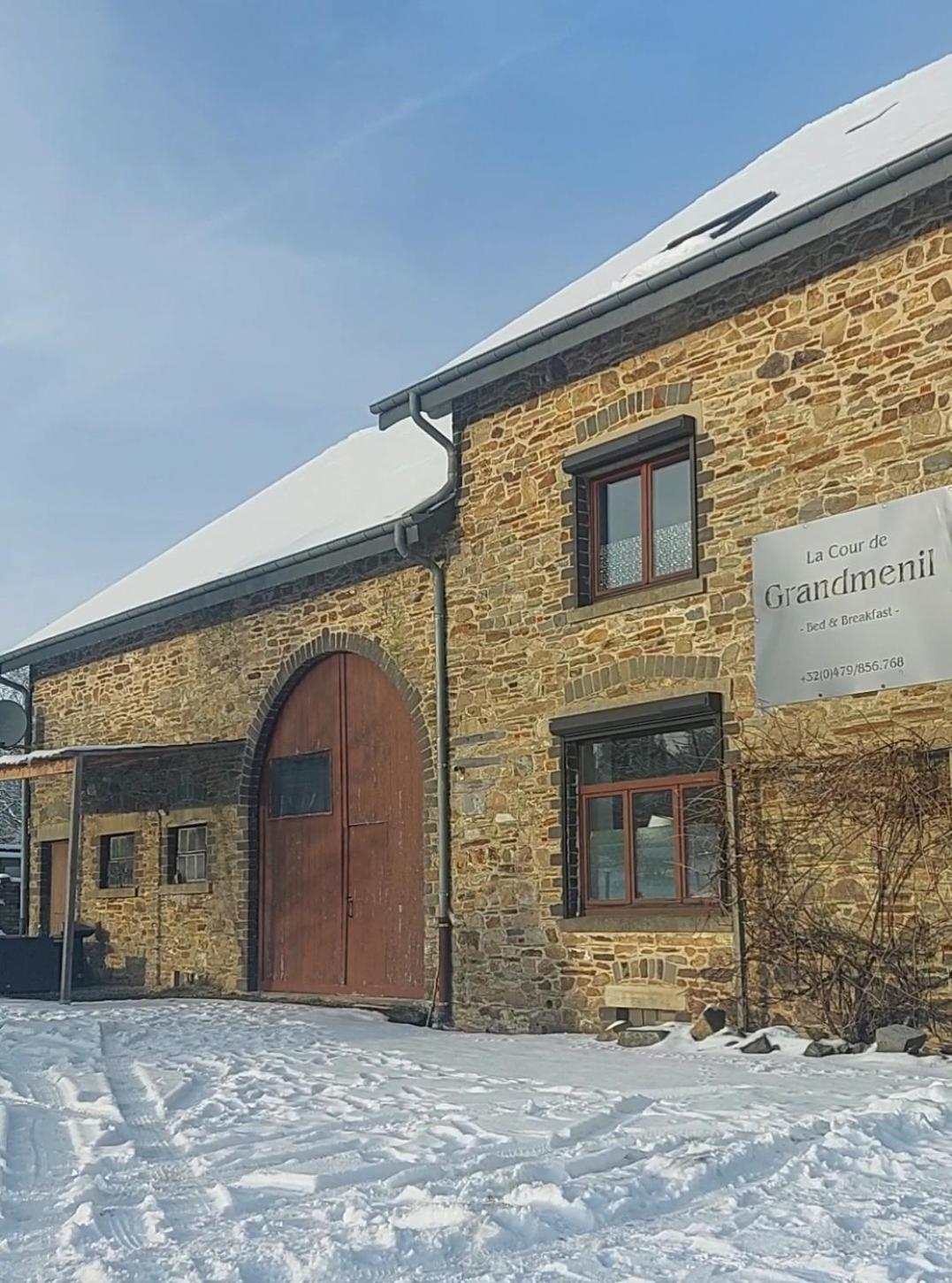 Bed and Breakfast La Cour De Grandmenil Manhay Экстерьер фото